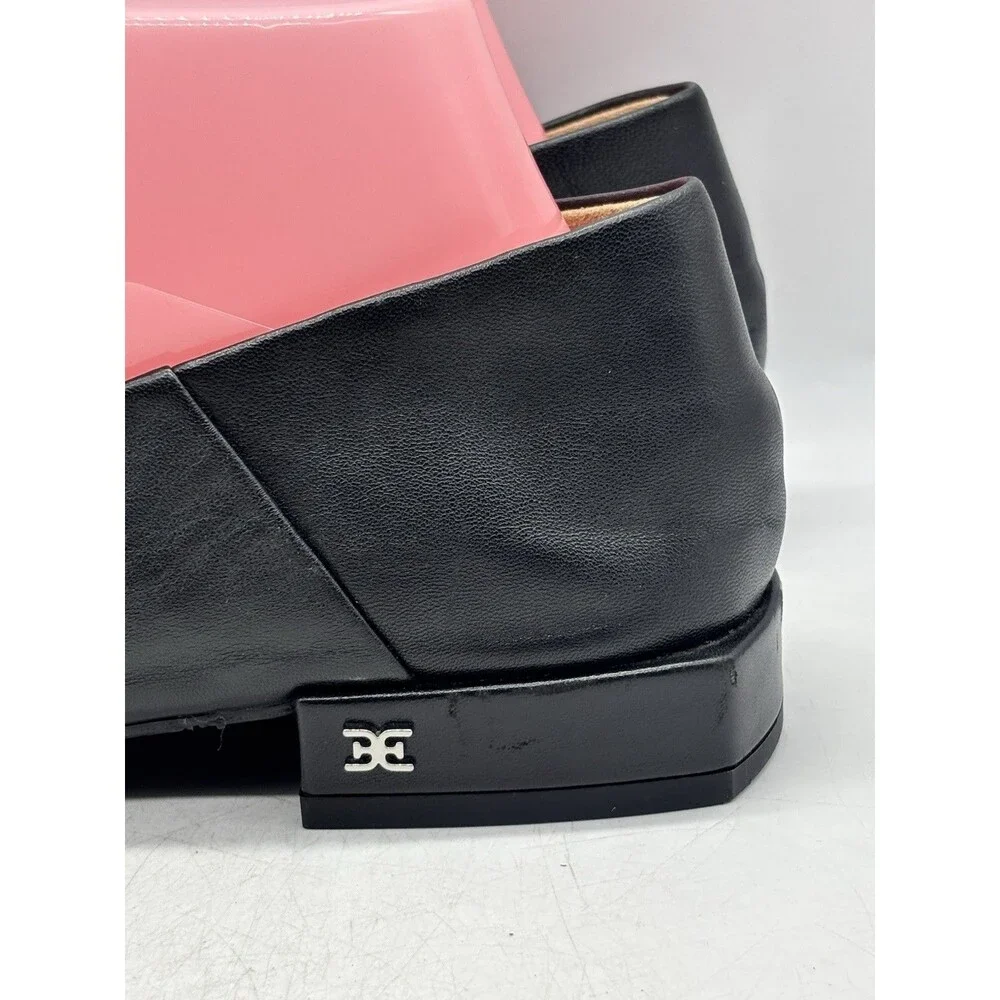 Sam Edelman Kasey Ballet Flats Black Leather Women’s Sz 9 Square Toe
